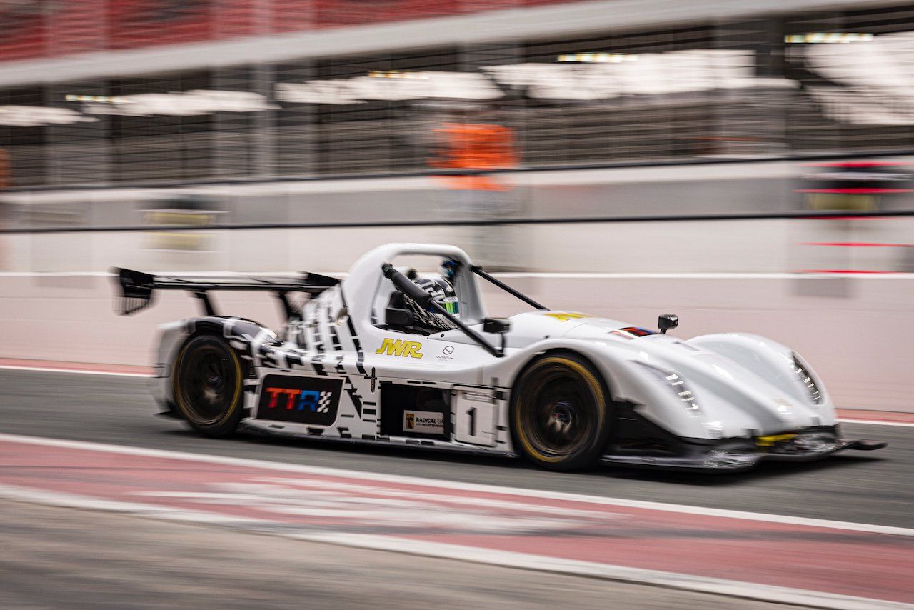 Round 7 of the Gulf Radical Cup at Dubai Autodrome